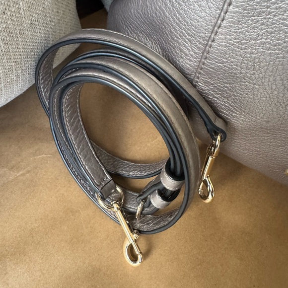 Coach hobo Crossbody bag metallic silver NWOT - Picture 11 of 17